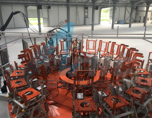 Poliüretan Döküm Döner Tabla Uygulaması